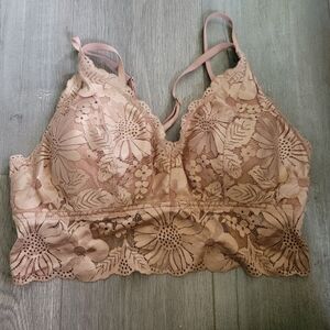 Aerie lacey longline bralette